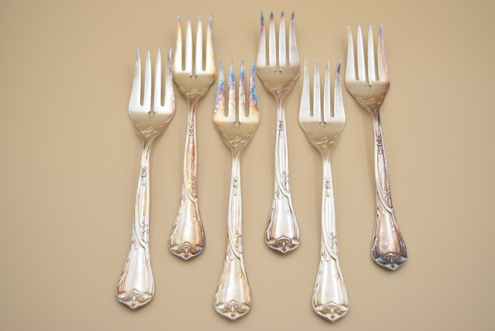 6 1/4" Reed & Barton Modern Art Flatware Art Nouveau
