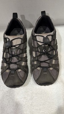 merrell chameleon Ortholite Size 8 Stretch Hiking Shoes With Bungee Cord Closure