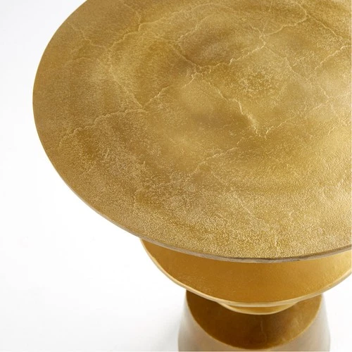 Cyan Design 10093 Eros 18 inch Aged Brass Table - Picture 2 of 2