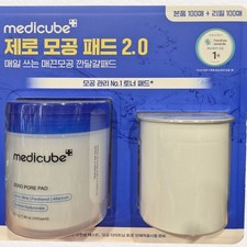 Medicube Zero Pore Pad 2.0 100 Pads Refill 100 Pads AHA BHA Toner Pad K-Beauty
