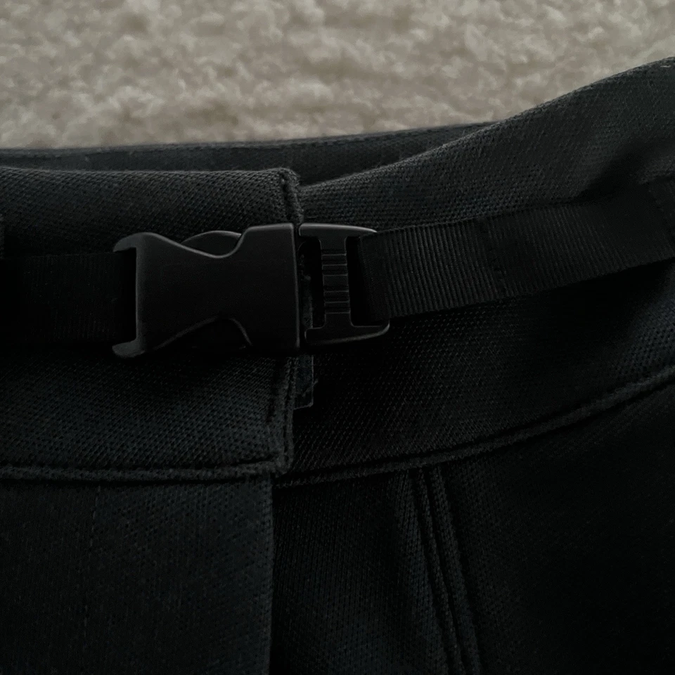 Adidas Falda Envolvente Cinturón Niñas Negro/Naranja Activo Juvenil Grande Deportes Foto 4 de 4