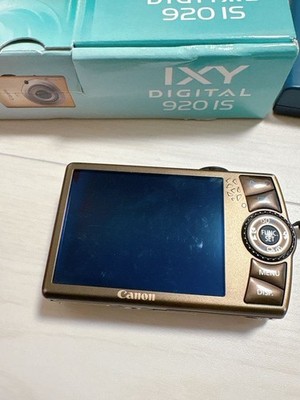 Canon IXY DIGITAL 920 IS 10.0MP Compact Digital Camera Gold