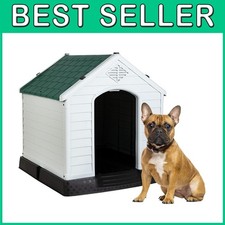 Sturdy Weather Resistant Dog Shelter with Air Circulation