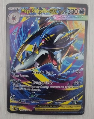 sharkpedo pokemon shiny card Sharpedo Colorless Jagged Fang (100) Discard an Energy attached to this Pokmon Sharpedo [Reverse Holo] #12 Prices