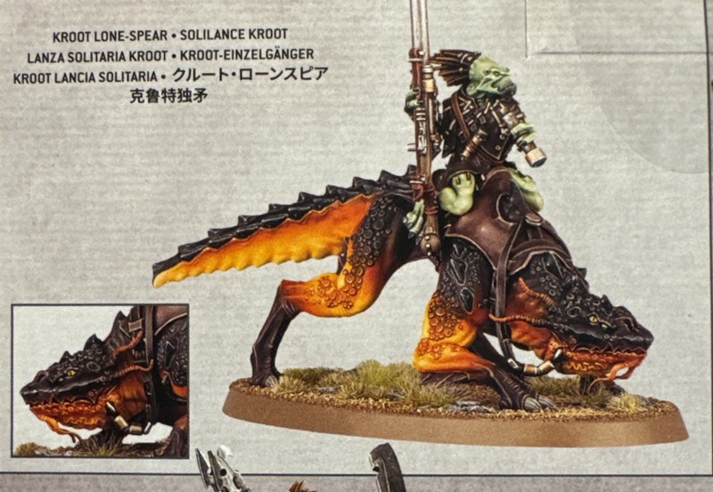T'au Empire Kroot Lone-Spear | Warhammer 40,000 Miniature