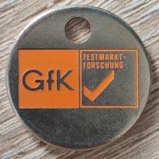 EKW Chip aus Sammlung Metall Einkaufswagenchips EKW Chip  M