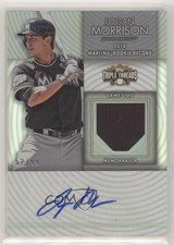 2012 Topps Triple Threads Unity Relics 52/99 Logan Morrison #TTUAR-69 Auto 0d3m