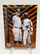 2025 Topps Update Series City Boys #US85 Judge/Chisolm NYY Halloween Parallel