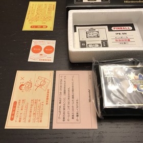 Nintendo Game And Watch Pinball PB-59 Japanese Amazing Collectors Condition NOS