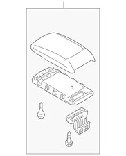 Genuine Mazda Console Armrest Bbm4-64-450c-02