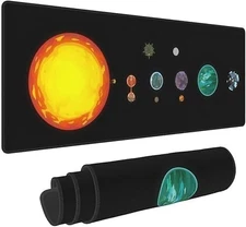 Dujunex Outer Wilds Ship Log Map Mouse Pad Gaming Large Extended Computer Mou...