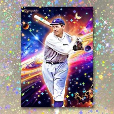 Harry Heilmann Holographic Moonshot Art Card 01/10 Starpop Signed Short Print