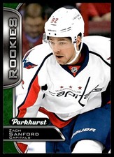 2016-17 PARKHURST GREEN ROOKIE Zach Sanford - Washington Capitals #392
