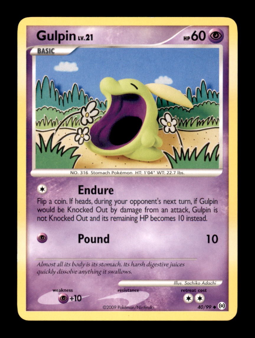 GULPIN 40/99 UC ARCEUS LP