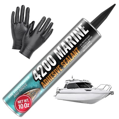 Marine Sealant 4000 4200 Fast Cure High Bond UV Resistant Adhesive For Boats RVs