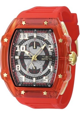    NEW!!! Invicta Racing CYCLONE Men's PODIUM WATCH - 48.5mm, Red Gold 48713