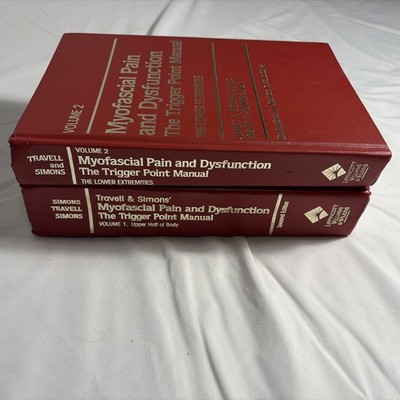 Travell & Simons Myofascial Pain and Dysfunction Trigger Point Manual Vol 1 & 2