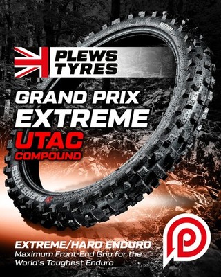 Plews Reifen EN1X Grand Prix ECE EXTREME vorne SUPER GUMMY