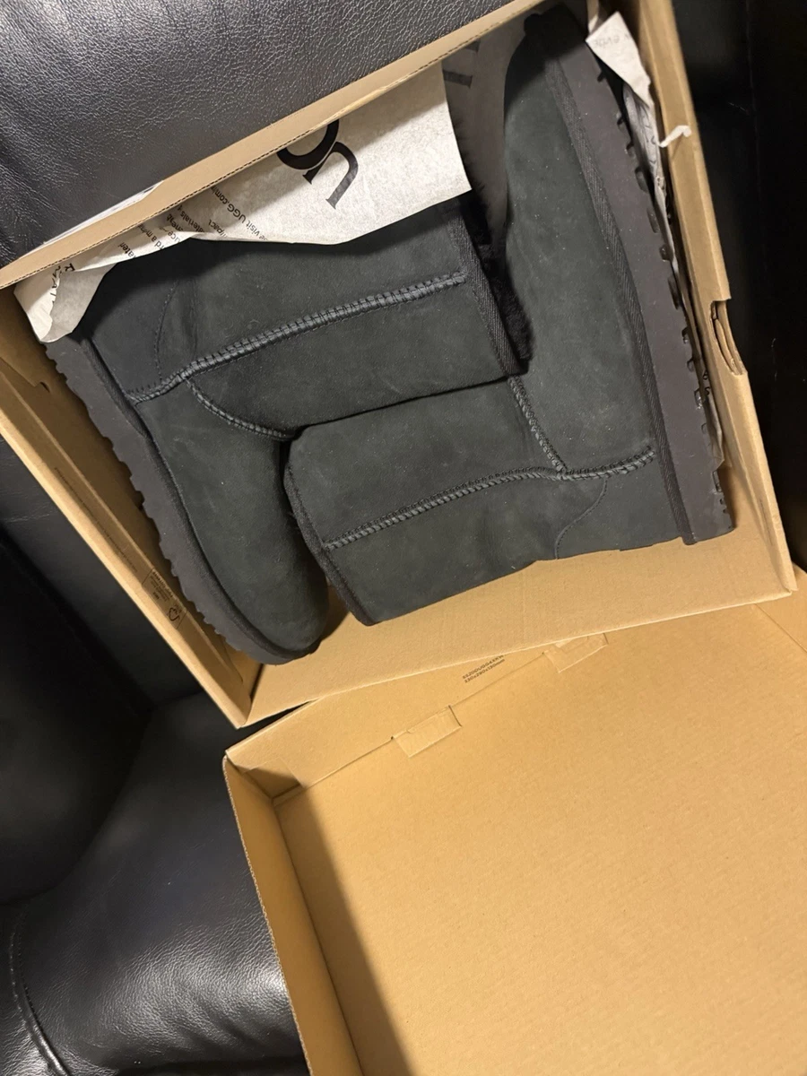 Ugg Classic Short Black for sale - eBay