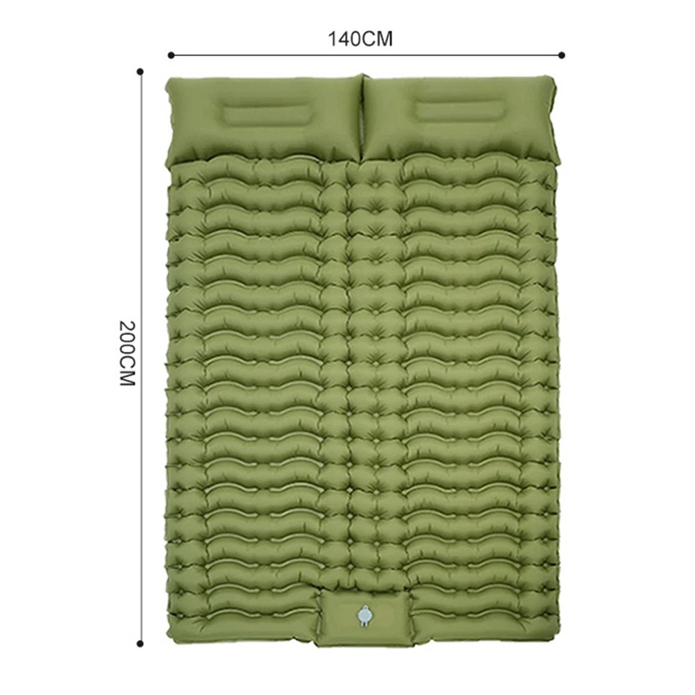 Rugged Outdoor Grade Inflatable Mattress Lightweight Waterproof Design