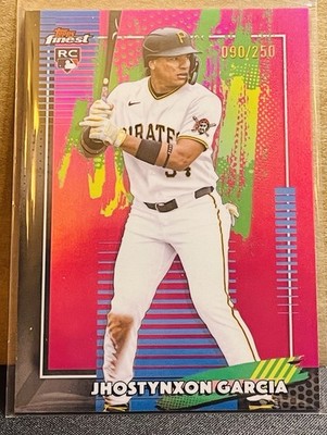 2026 Topps Finest Baseball Jhostynxon Garcia Rare 90/250