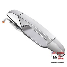 Exterior Chrome Door Handle Driver Side Replacement for 2007-2013 Rear Left
