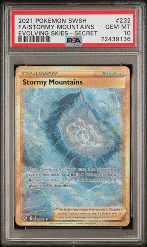 Stormy Mountains graded PSA 10 for sale on eBay