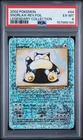 2002 POKEMON LEGENDARY COLLECTION #64 SNORLAX-REVERSE FOIL PSA 6