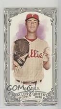2012 Topps Allen & Ginter's Mini Black Border Cole Hamels #179 4o6