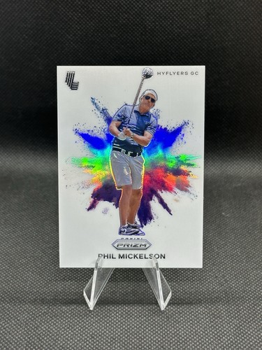 Phil Mickelson #8 2024 Panini Prizm LIV Color Blast card