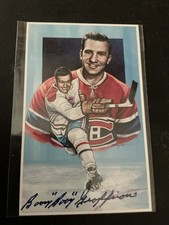 BOOM BOOM GEOFFRION #1024/10,000 AUTOGRAPHED LEGENDS OF HOCKEY CARD HOCKEY HOF