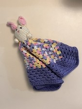 Handmade Crochet Bunny Lovey