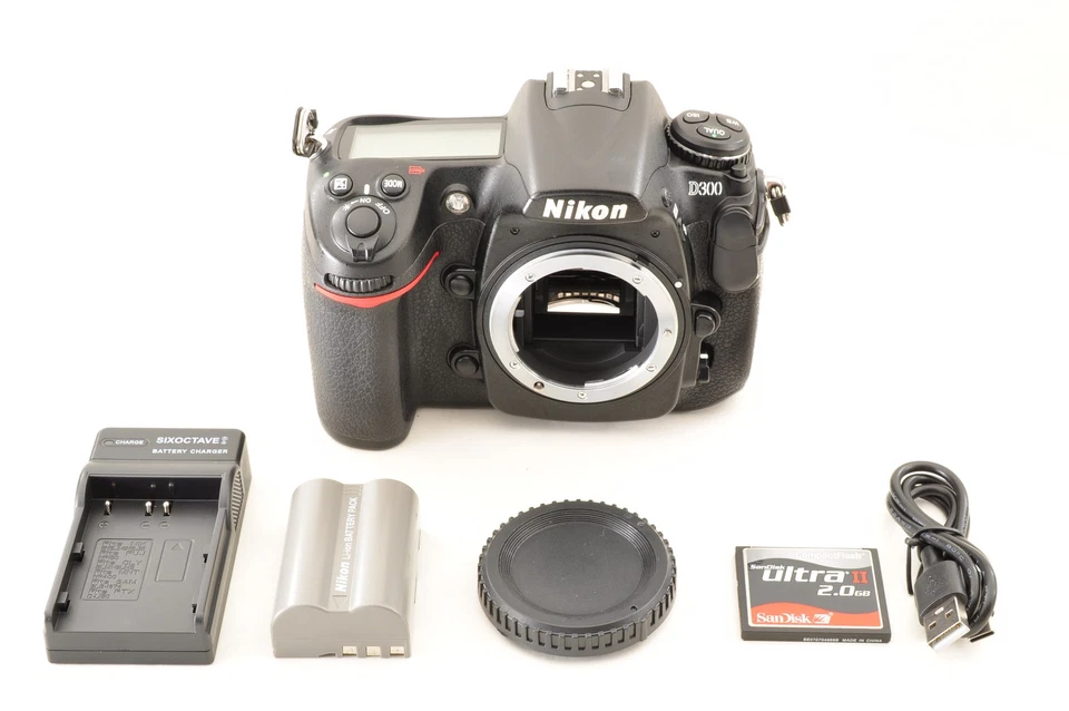 Nikon D300 12.3 MP Digital SLR DSLR Camera *Near Mint 5180shots* #5122 - Image 2 of 4
