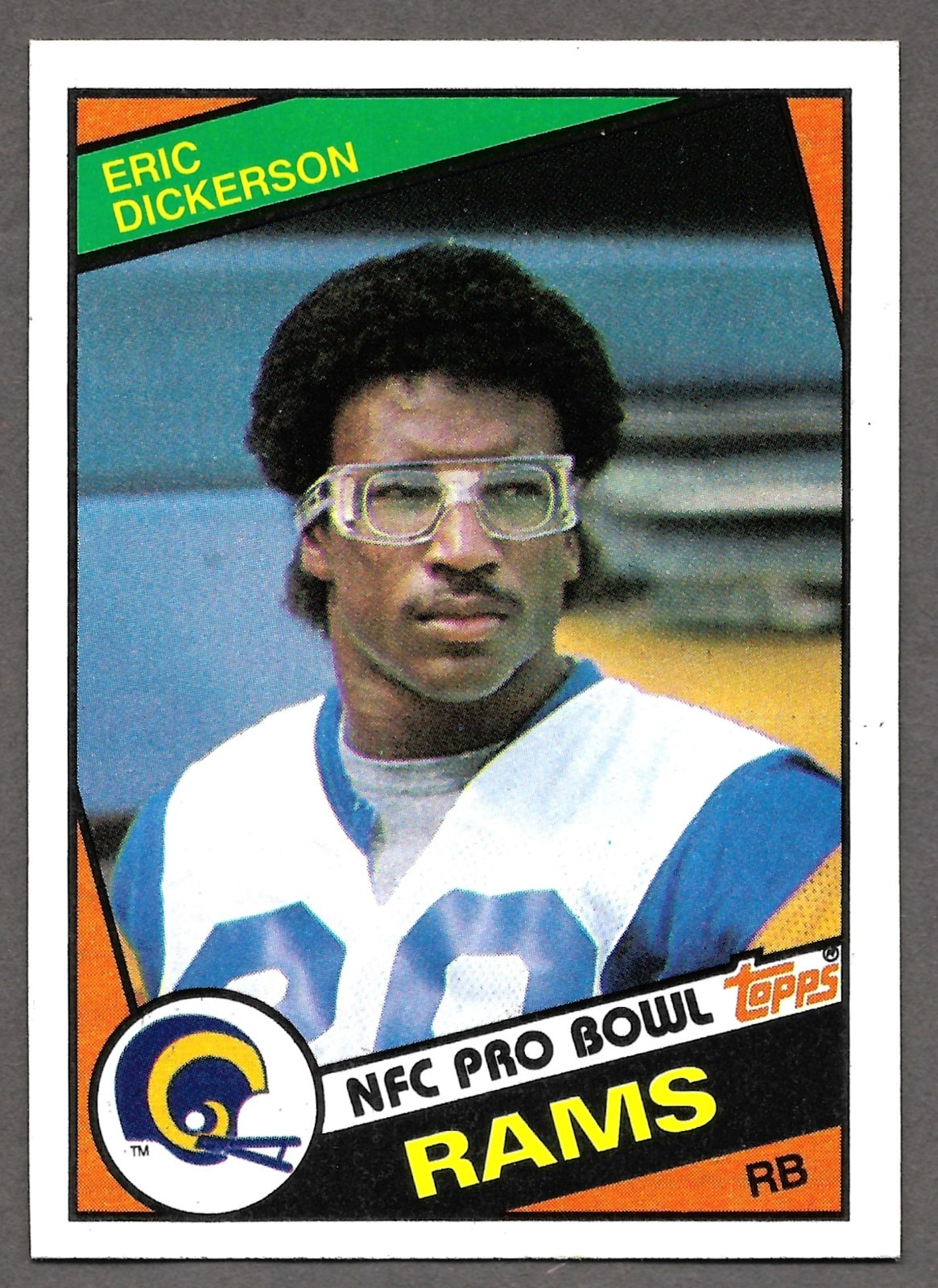 1984 Topps #280 Eric Dickerson RC Rams SMU Rookie Card NM-MT Or Better