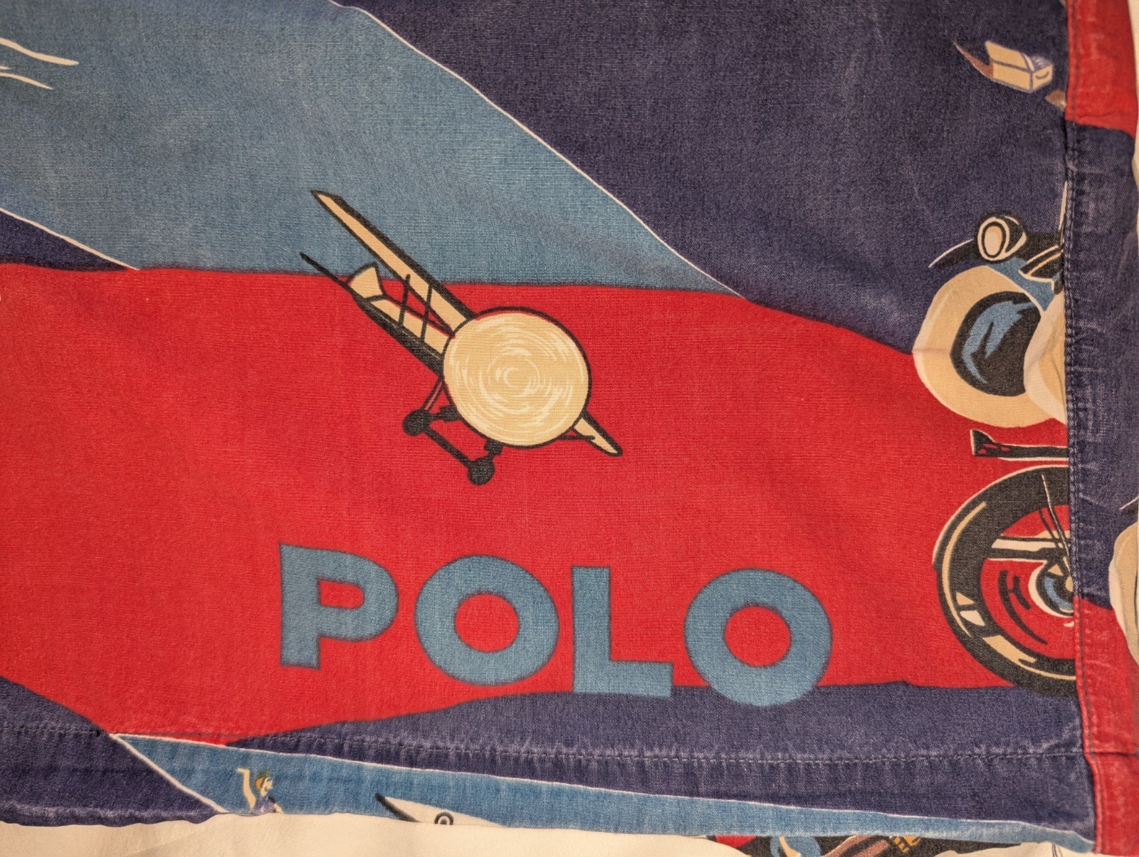 Rare Polo Ralph Lauren Stadium 1992 Swim Trunks Size Medium P Wing image 5