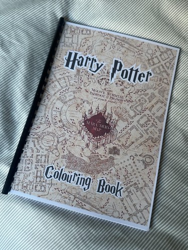 Harry Potter Colouring Book A4 | 20 Pages | Kids/Adults | 120gsm Paper