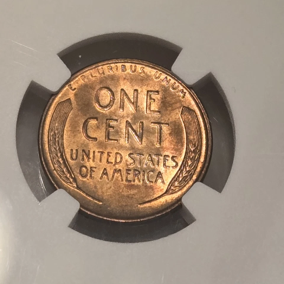 1954 D Lincoln Wheat Penny NGC MS 64 RB - Image 2 of 4