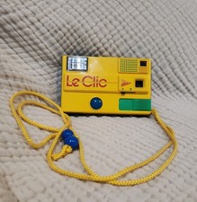 Vintage 1980s Le Clic Yellow Disc Camera Retro