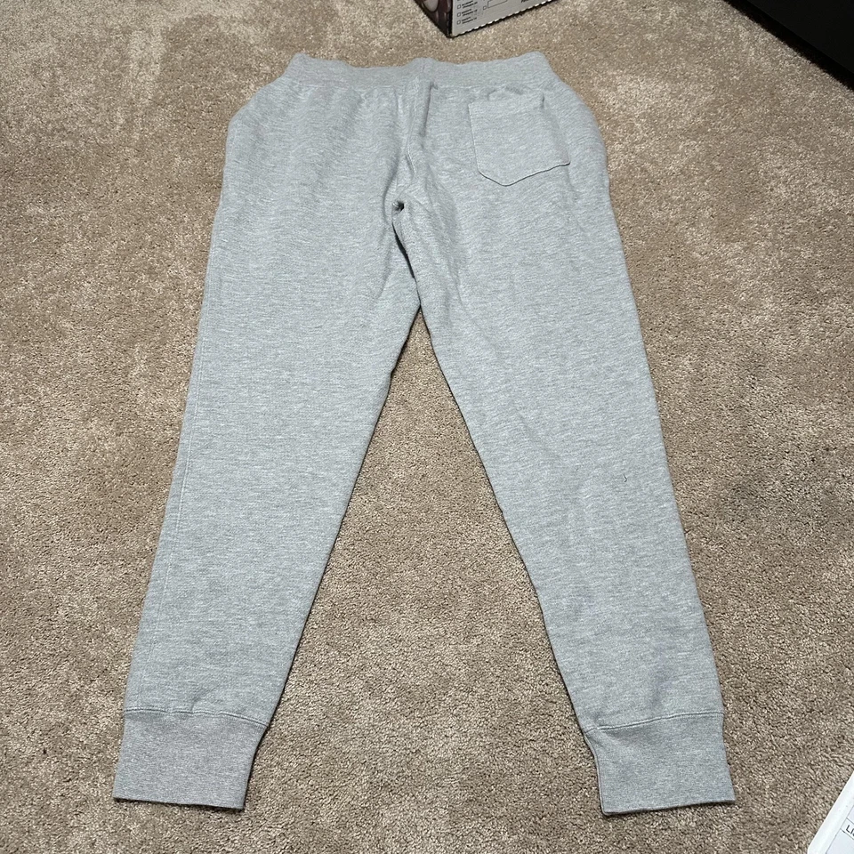 Pantalones deportivos Wisconsin Badgers para hombre XL gris NCAA College Champion tejido inverso Foto 3 de 4