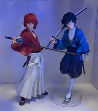 Rurouni Kenshin Figures Set Himura Kenshin and Seta Soujiro Collectible Japan