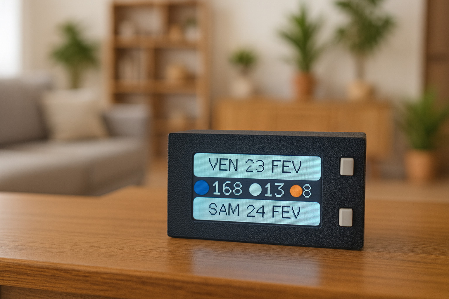 Afficheur TEMPO PLUS EDF reduire facture electricite boitier alerte couleur lendemain