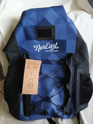 NorEast Outdoors 45L Dry Pack BAG Roll Top Backpack Fishing, Kayaking, Hiking