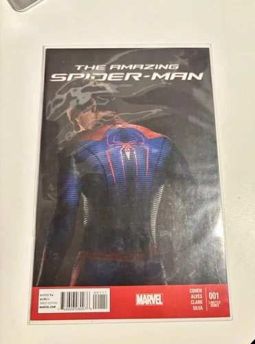 AMAZING SPIDER-MAN #1 (2014) NM PHOTO VARIANT ANDREW GARFIELD MARVEL COMICS
