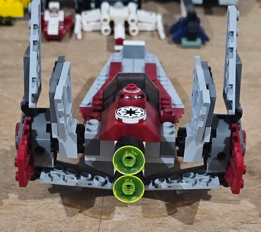 Lego 2006 Star Wars V-Wing Fighter 6205 No Box  100% Complete - Image 3 of 4