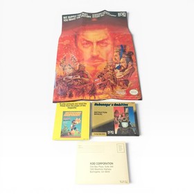 Nobunaga&rsquo;s Ambition &ndash; 1989 Vintage Nintendo NES Game CIB Complete Authentic Cart