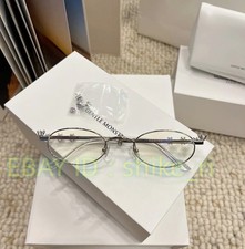 GentleMonster Sunglasses D&rsquo;Heygere - Pierced 02 Silver Frame Clear Lenses