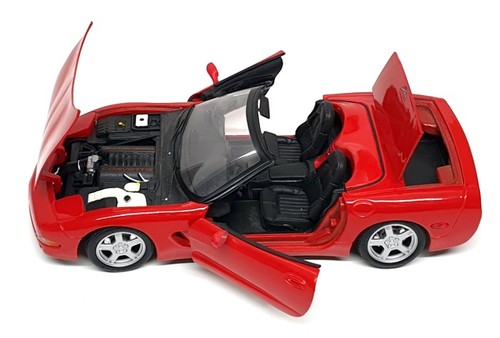 Maisto 1/18 Scale Diecast 11725G - 1998 Chevrolet Corvette - Red - Picture 5 of 5