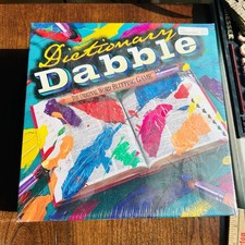 Dictionary Dabble Board Game - Patch Games - Vintage 1998