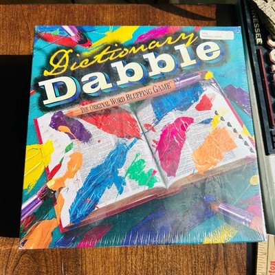 Dictionary Dabble Board Game - Patch Games - Vintage 1998 - New Still Sealed