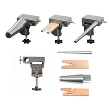 Bench Anvil Combo Kit - Round Bracelet and Ring Mandrels, Anvil, V Slot Bench...